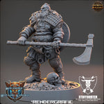Vikings - Erik the Great - 75mm