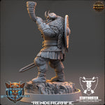 Vikings - Hornblower - 75mm