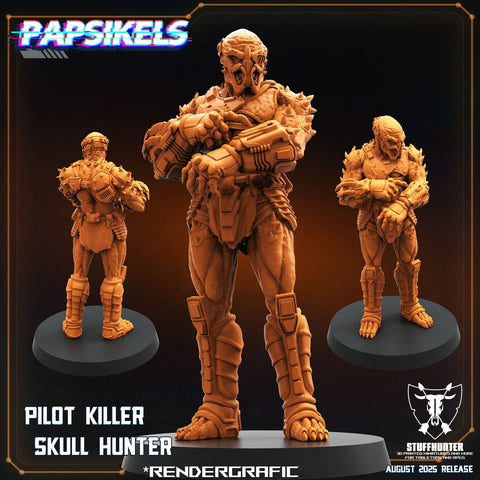 Pilot Killer Skull Hunter