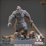 Vikings - Rogur Red - 32mm
