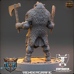 Vikings - Thorfinn Black - 32mm
