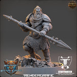 Vikings - Vidar Paleface - 32mm