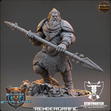Vikings - Vidar Paleface - 32mm