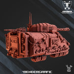 Heavy Hover Tank - Fire Lizard Warrior Order