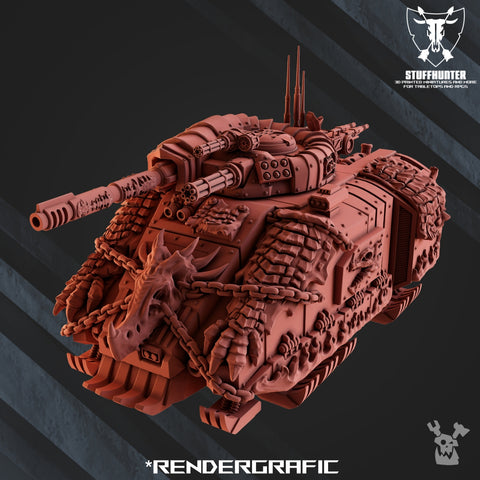 Heavy Hover Tank - Fire Lizard Warrior Order