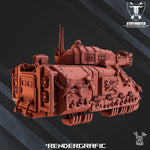 Heavy Hover Tank - Fire Lizard Warrior Order