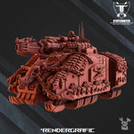 Heavy Hover Tank - Fire Lizard Warrior Order
