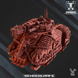 Heavy Hover Tank - Fire Lizard Warrior Order