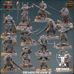 Vikings - Full Set (13) - 32mm