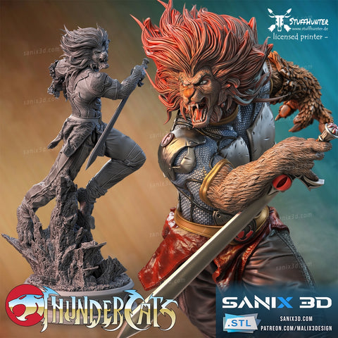 Lion-O Thundercats (Fan Art) 1:10 - STUFFHUNTER