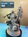 Mandalorian Headhunter Star Wars (Fan Art) 1:8 - STUFFHUNTER