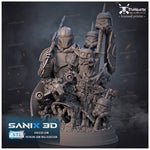 Mandalorian Headhunter Star Wars (Fan Art) 1:8 - STUFFHUNTER