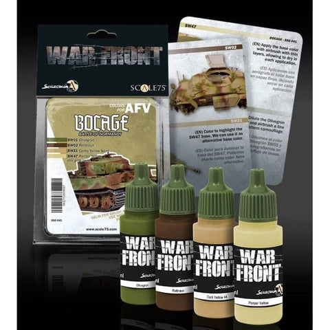 Bocage Battle of Normandy Paint Set for AFV - Scale 75 - Farbset - STUFFHUNTER