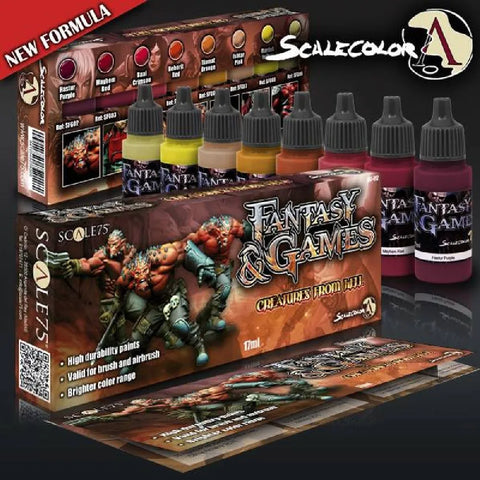 Creatures from Hell Set - Scale 75 - Farbset - STUFFHUNTER