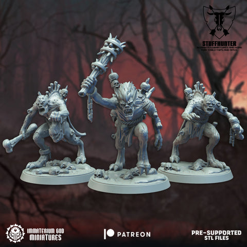 Crypt Ravagers 50mm (3) - Lords of the Cursed Realm - STUFFHUNTER