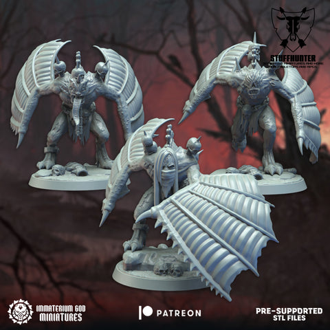 Crypt Vultures 50mm (3) - Lords of the Cursed Realm - STUFFHUNTER