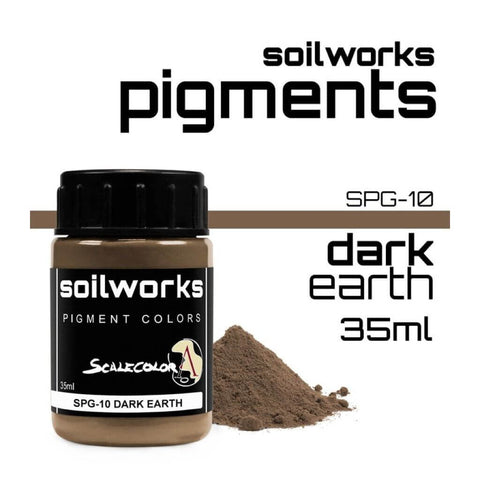 Dark Earth Soilworks Pigments - Scale75 - 35ml - STUFFHUNTER