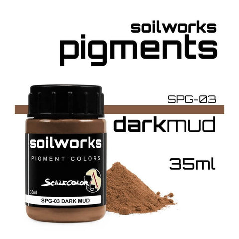 Dark Mud Soilworks Pigments - Scale75 - 35ml - STUFFHUNTER