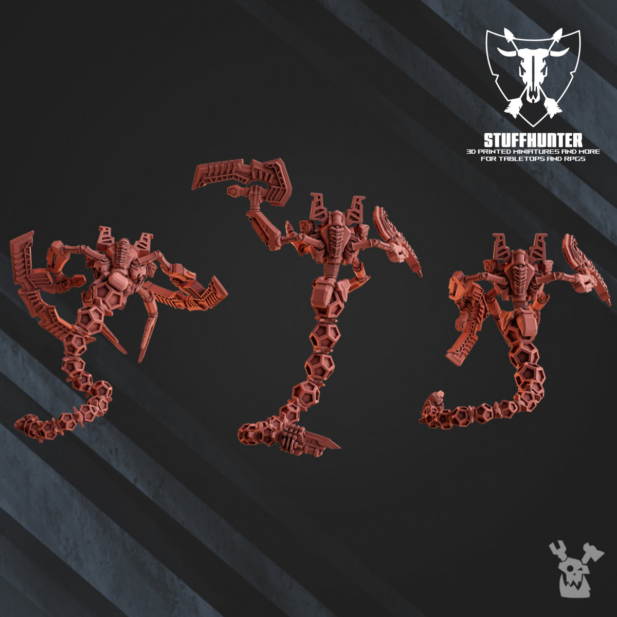 Destroyer Snakes (3) - Robot Legions – STUFFHUNTER