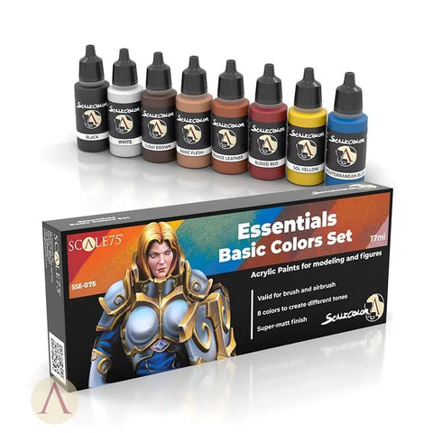 Essentials Basic Colors Paint Set - Scale 75 - Farbset - STUFFHUNTER