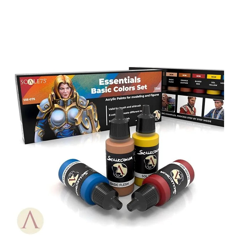 Essentials Basic Colors Paint Set - Scale 75 - Farbset – STUFFHUNTER