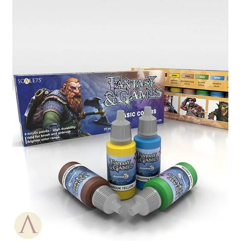 Fantasy & Games Basic Colors 1 - Scale 75 - Farbset - STUFFHUNTER