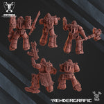 Fire Lizard Warrior Order - Fire Lizard Warriors (Built-Kit) - STUFFHUNTER