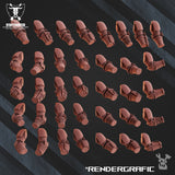 Fire Lizard Warrior Order - Fire Lizard Warriors (Built-Kit) - STUFFHUNTER