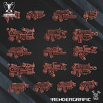 Fire Lizard Warrior Order - Fire Lizard Warriors (Built-Kit) - STUFFHUNTER