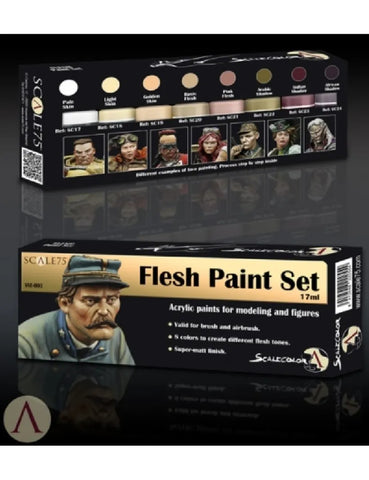Flesh Paint Set - Scale 75 - Farbset - STUFFHUNTER