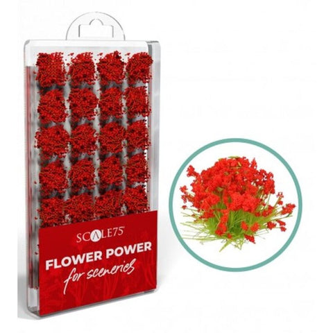 Flower for Sceneries - Scale75 - Red Flowers - STUFFHUNTER
