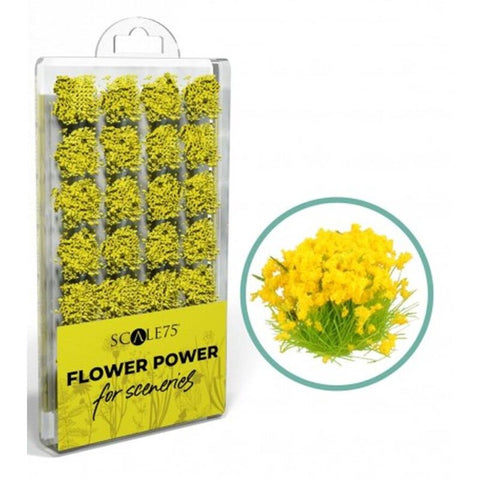 Flower for Sceneries - Scale75 - Yellow Flowers - STUFFHUNTER