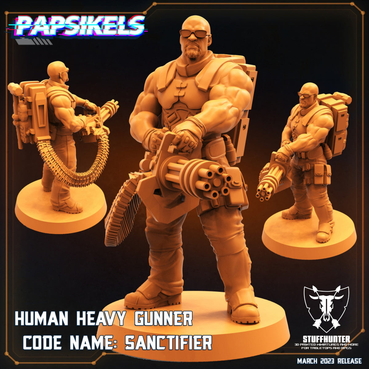 Human Gunner Code Name Sanctifier - Colonial Troopers – STUFFHUNTER