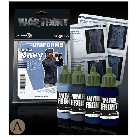 In the Navy Paint Set for Uniform - Scale 75 - Farbset - STUFFHUNTER