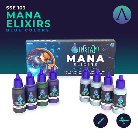 Instant Colors - Mana Elixirs - Blue Colors - Scale 75 - Farbset - STUFFHUNTER
