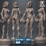 IRON WIDOW ( Scarlett Johansson ) (Fan Art) 1:10 - STUFFHUNTER