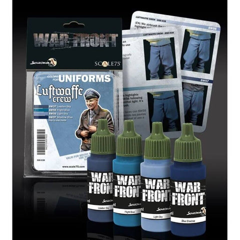 Luftwaffe Crew Paint Set for Uniform - Scale 75 - Farbset - STUFFHUNTER