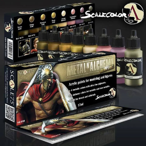 Metal Alchemy Gold Paint Set - Scale 75 - Farbset - STUFFHUNTER