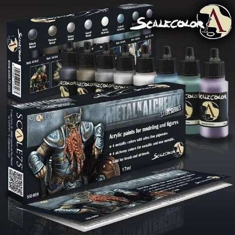 Metal Alchemy Steel Paint Set - Scale 75 - Farbset - STUFFHUNTER