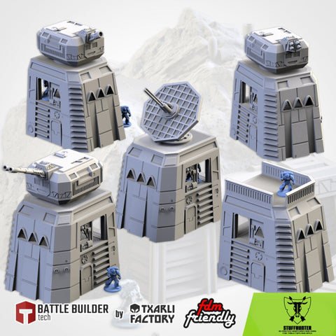 Modular Defense Turrets - STUFFHUNTER