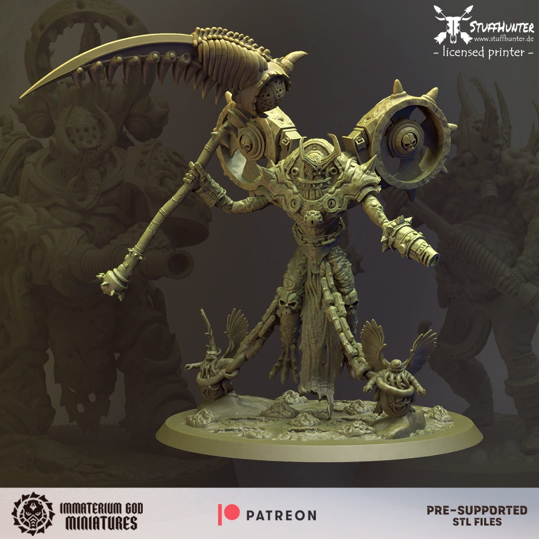 Figurine Cannibal King 32mm - Immaterium God, Univers Undead, Neuve