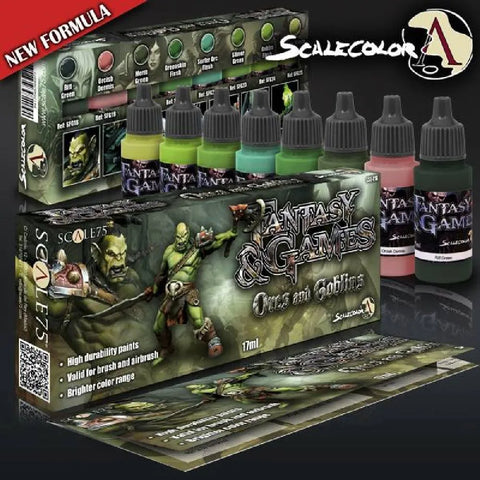 Orcs and Goblins Set - Scale 75 - Farbset - STUFFHUNTER