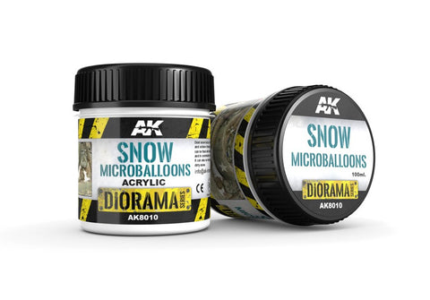 Snow Microballoons – 100ml (Acryl) von AK-Interactive AK8010 - STUFFHUNTER