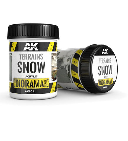 Terrains Snow – 250ml (Acryl) von AK-Interactive AK8011 - STUFFHUNTER