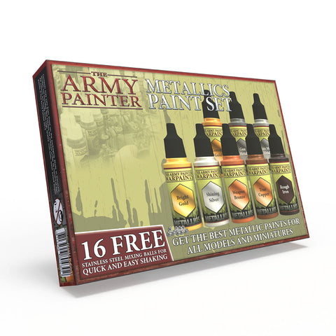 The Army Painter WP8043 - Metallics Paint Set - STUFFHUNTER