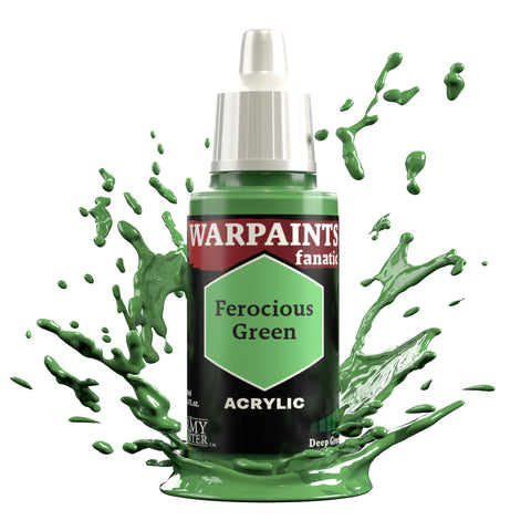 Warpaints Fanatic Ferocious Green (18ml Flasche) - STUFFHUNTER
