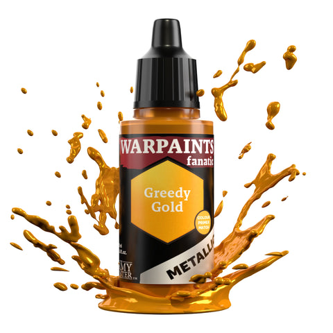 Warpaints Fanatic Greedy Gold (Metallic) (18ml Flasche) - STUFFHUNTER