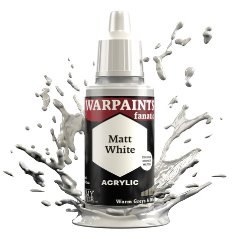 Warpaints Fanatic Matt White (18ml Flasche) - STUFFHUNTER