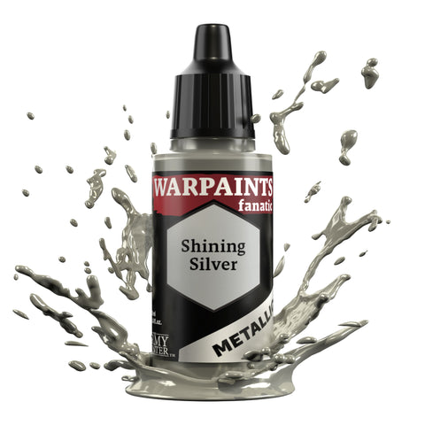 Warpaints Fanatic Shining Silver (Metallic) (18ml Flasche) - STUFFHUNTER
