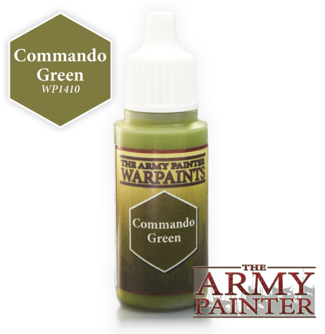 The Army Painter: Warpaint Commando Green (18ml Flasche) - STUFFHUNTER